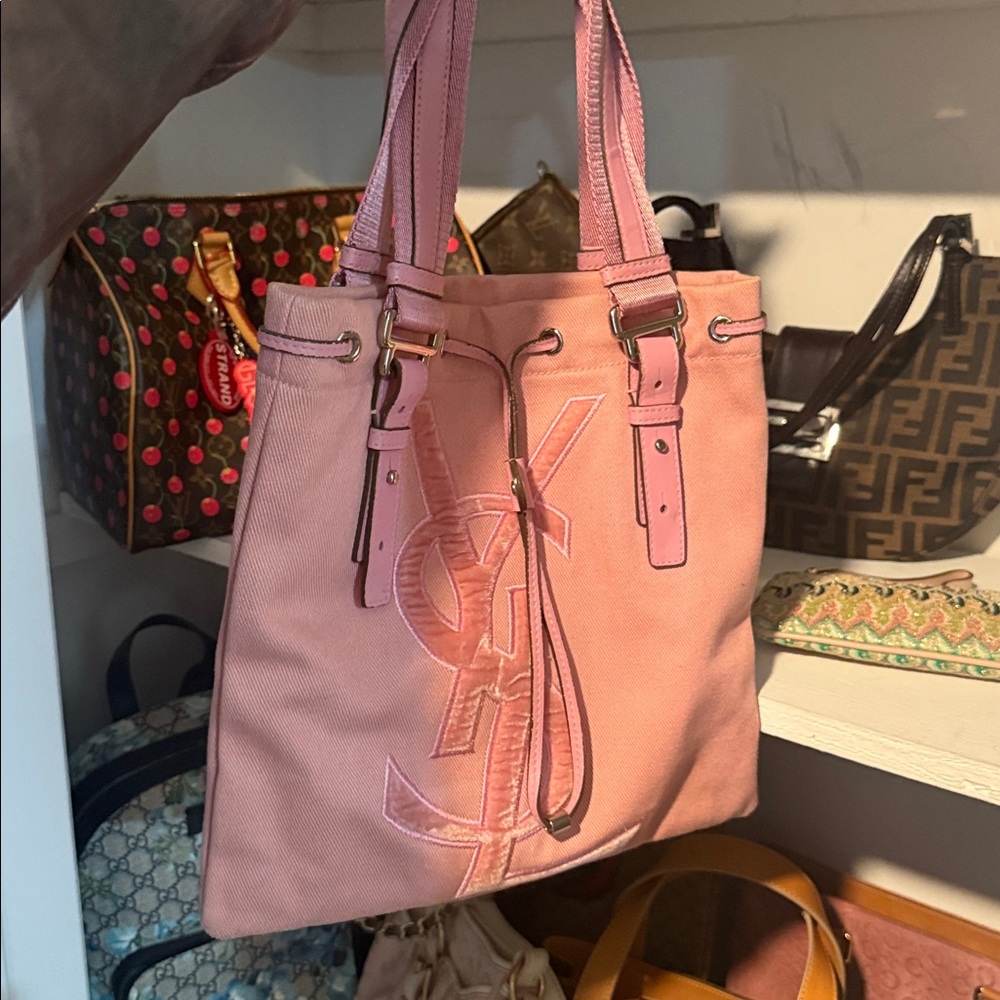Yves Saint Laurent Pink Tote